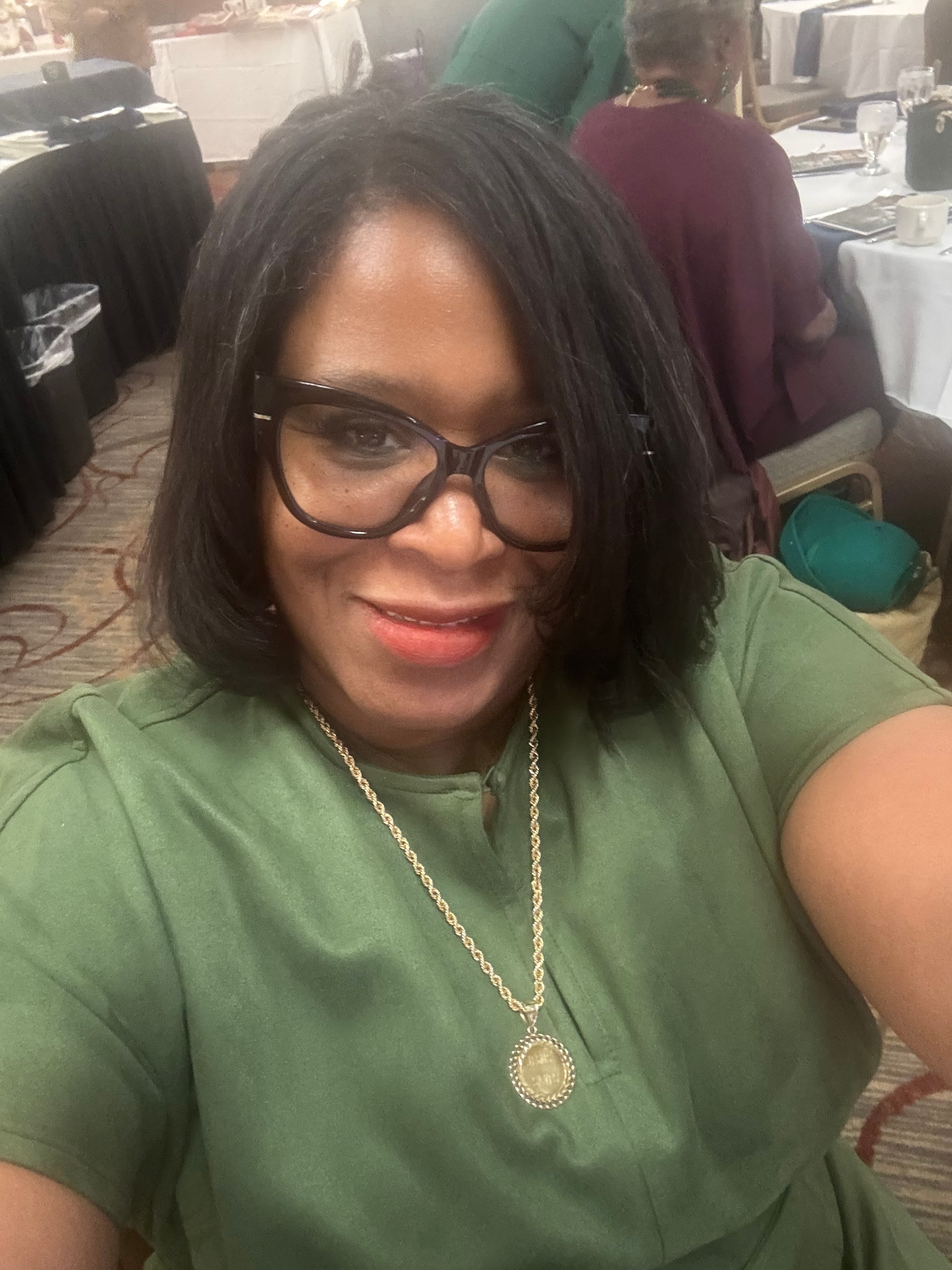 Sabrina Wilcox at ministry event